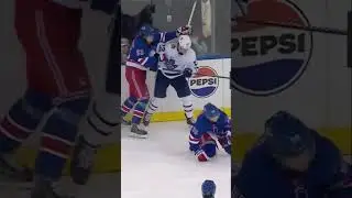 What a hit this was from Jake McCabe 💥