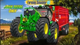 Best Setup For New Career! John Deere Vehicles Only | Farming Simulator 23 Mobile