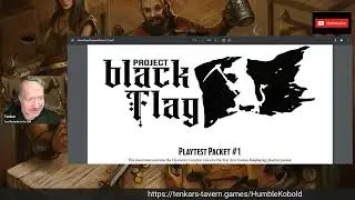 A Quick Look at the Project Black Flag Play Test Packet #1 from Kobold Press