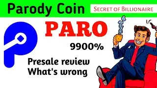 Parody Coin presale review price prediction | $PARO News today |