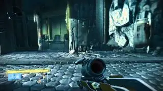 Destiny Temple of Crota - Ghost behind glass