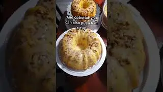 Южный черный ореховый пирог с фунтом #рецептпирожного #южнаякулинария #фунтовыйпирожок