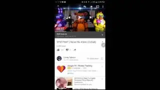 Reacting to fnaf sfm never be alone collab by limay sahara