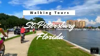 St. Petersburg - Florida - 4K/60fps - Walking Tour