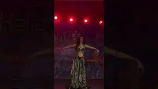 dancing show in the bellydance festival show scene