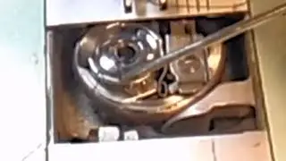 How to install bobbin and thread the bobbin case/holder on a Singer Model 338