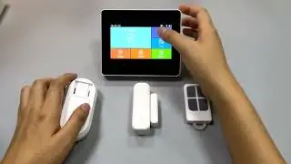 GSM+WIFI Smart Home Alarm with Touch Screen