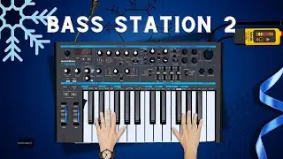 Novation Bass Station 2 in action