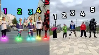 Шаффл Баттл 🤓🔥 WHO WIN 🏆 LITTLE  KIDS  BATTLE?? 😱 TUZELITY DANCE 🫰