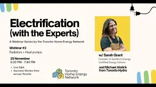 Electrification (with the Experts) &mdash; Radiators + Heat Pumps with Sarah Grant