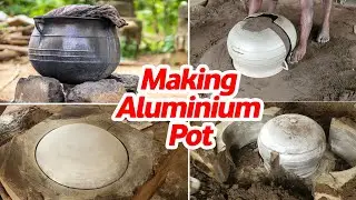 Primitive Method of Making Iron Pot / Handy Works / Aluminum Pot Making / Vlog Ghana