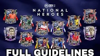 FIFA MOBILE 21 | NATIONAL HEROES FULL GUIDELINES | NEW EVENT 🎉