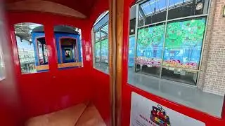 Passenger POV | Liberty Center Express Train Ride from the Red Car (Caboose, 7 Minutes)