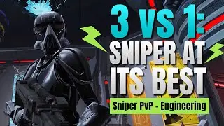 3v1 in Arena PvP SWTOR (Corellia Square) | Sniper - Engineering - PvP 7.6
