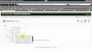 Joomla 1.5 Tutorial - You Tube RSS explained and implemented in the Joomla 1.5 CMS