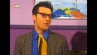Darius Campbell Danesh on SM:TV Live 2002 Table Footballer’s Wives with Tess Daly H & Claire Steps