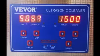 LIMPIEZA DE VAINAS CON MAQUINA DE ULTRASONIDOS