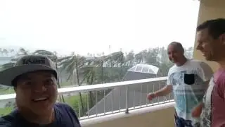 4:45pm we survived Cyclone Debbie @Hamilton island