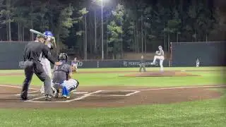 Caed Chavers (2028) strikes out 7 in 3 ⅔ IP vs. Team Elite Academy at East Cobb