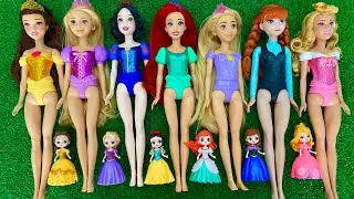 Cute Miniatures Disney Princess Frozen ELSA & Annall! elsa satisfying unboxing