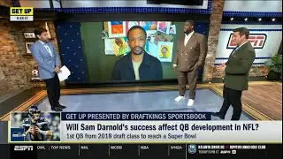GET UP | Could Sam Darnold&rsquo;s Success Reshape QB Development in the NFL? - Domonique Foxworth