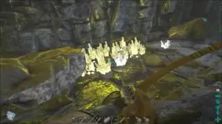 Ark Survival Evolved-  Lower South Cave Part 1