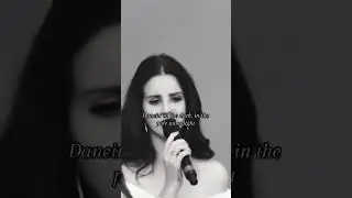 Lana Del Rey - Summertime Sadness |😍 Stage Performance🔥 #lanadelrey  #summertimemadness