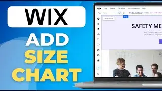 Как добавить таблицу размеров в Wix Store