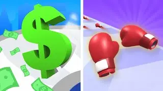 Digit Shooter. Level Up Boxing. Asmr gameplay iOS, android.