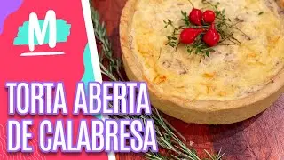 Torta aberta de calabresa - Mulheres (11/03/2021)