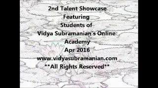 2nd Student Talent Showcase Vol 1 April 2016
