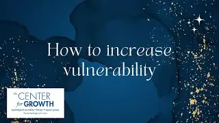 How to Increase Your Vulnerability: a tool you can do at home,  by Janette Dill