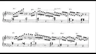 McCoy Tyner  - Round Midnight (piano transcription)