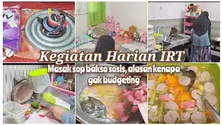 Kegiatan Harian IRT | Masak Menu Sederhana Sisaan Stok Di Kulkas