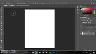 Menu Bar & Document Window in PhotoShop
