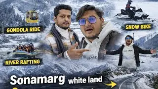 Ye Hai Apne India Ka White Land🏔️ Sonamarg Coldest Place🥶 | Kashmir Trip EP-4