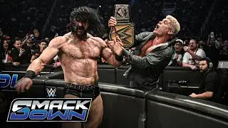 ПОЛНЫЙ МАТЧ: Коди Роудс против Дрю Макинтайра: SmackDown, 17 октября 2025 г.