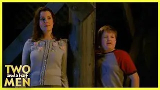 Jake Slimes Uncle Charlie Over a Girl | Two and a Half Men