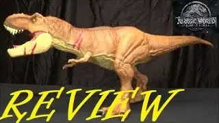 Toy Review: Jurassic World Fallen Kingdom TYRANNOSAURUS REX (Roarin' Super Colossal) / MATTEL 2018