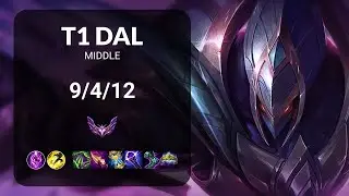 T1 Dal Azir vs Jayce MIDDLE - KR  Patch 13.14