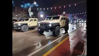 Dodik sa defilea u Banjaluci govorio o RS 'koja je zagledana u Srbiju i Rusiju'