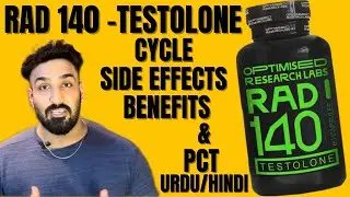 RAD 140 - Testolone Cycle , Side Effects , Benefits & PCT Urdu/Hindi | Zeerak