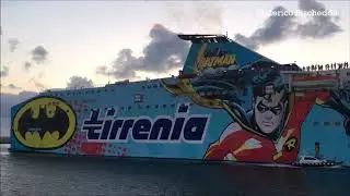 Tirrenia Sharden partenza da Porto Torres