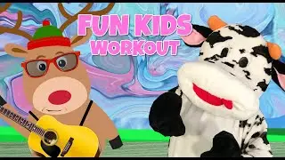 Master the Art of Jumping! 🐮 Acting Warm-Up for Kids | Act-Along Movement Game