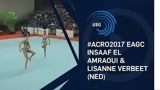 Insaaf EL AMRAOUI & Lisanne VERBEET (NED) - 2017 12 - 18 women's pair final