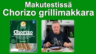 Makutestiss&auml; Snellmanin  Chorizo grillimakkara