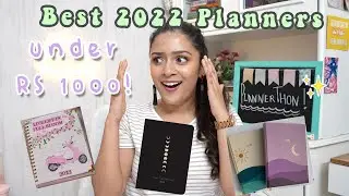 7 Planners under Rs 1000 | Which one should you buy? | in-depth first impressions & planner guide