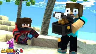 LLAMALAND #24 - Desenterrando 💰TESOROS de piratas en isla paradisíaca  🌴