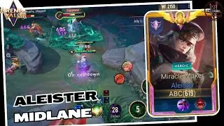 Aleister Midlane Gameplay/AOV/ Gold Mage /Epic Comeback(@idlehands1571 )