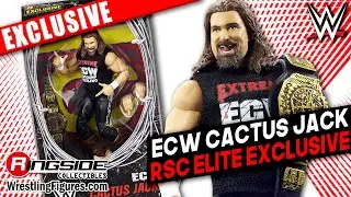 WWE Figure Insider: ECW Cactus Jack Ringside Exclusive Mattel WWE Elite Wrestling Action Figure!